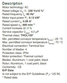 Технические характеристики FB045-6EK.2C.V4P