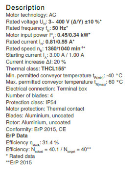 Технические характеристики FB045-VDK.4C.V4P