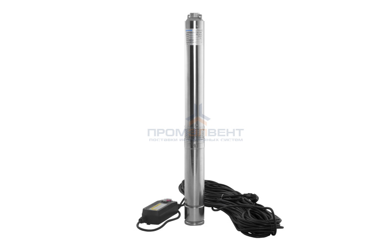 Насос скважинный Aquario ASP 1E-60-90 - 0,8 кВт (однофазный, Hmax 64 м, Qmax 50 л/мин, кабель 45 м)
