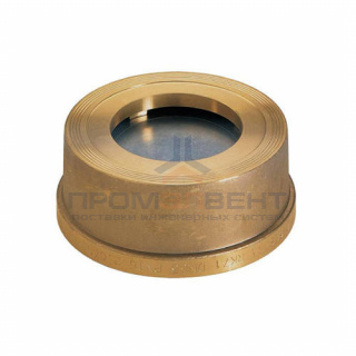 Клапан обратный межфланцевый Zetkama V275-Н - Ду40 (ф/ф, PN16, Tmax 200°C, латунь)