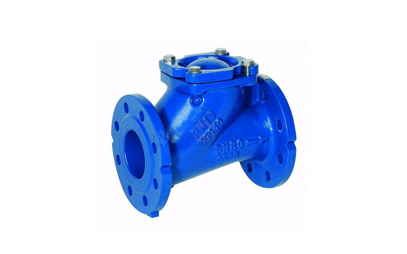 Клапан обратный шаровой GENEBRE 2453 - Ду50 (ф/ф, PN16, Tmax 80°C, чугун)