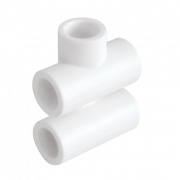 Пятерник KALDE - 20 (для полипропиленовых труб под пайку, цвет белый)