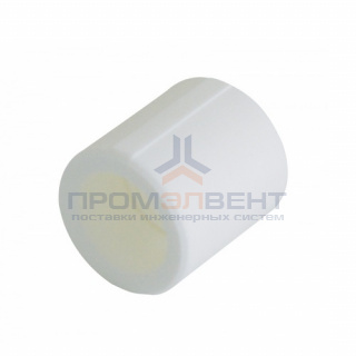 Муфта KALDE - 90 (для полипропиленовых труб под пайку, цвет белый)