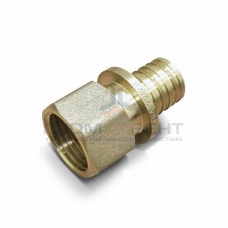 Переход на внутреннюю резьбу Varmega Slide-fit - 20 x 3/4" (латунь, для труб из сшитого полиэтилена)