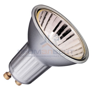 Лампа галогенная BLV Highline Silver 50W 35° 220V GU10 отражатель silver/серебристый