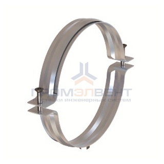 Хомут для тяжелых нагрузок 100мм, без изоляции